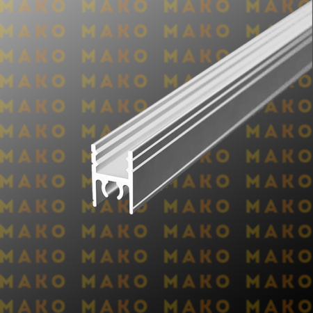 Профиль горизонтальный верхний MS210 Белый (A16)